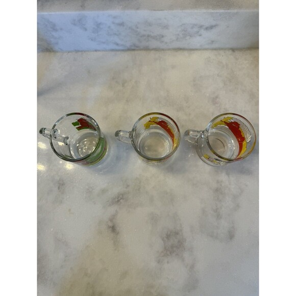 1978 McDonald's Glass Garfield Coffee Mugs (Lot of 3) - Picture 9 of 16
